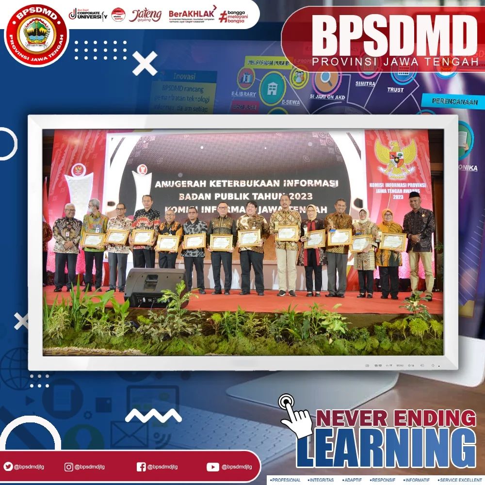 Penghargaan KIP Awards Tahun 2023 sebagai Badan Publik Informatif